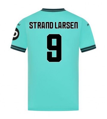 Wolves Jorgen Strand Larsen #9 Udebanetrøje 2025-26 Kortærmet